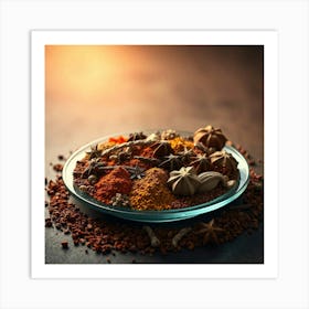 Spices Of Morocco Art Print