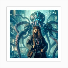 Octopus 10 Art Print