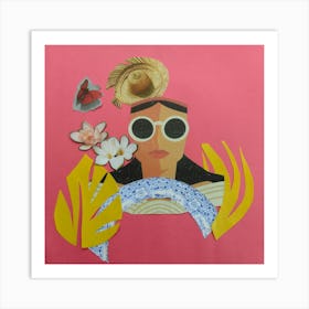 Shades Of Fashion Wall Art, Contemporary Woman Art Print