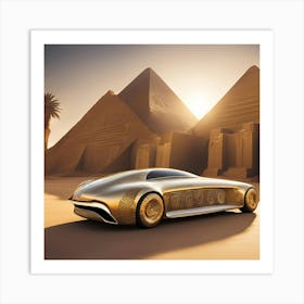 Mercedes-Benz Concept Car Art Print