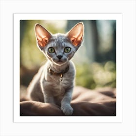 Sphynx Cat 2 Art Print