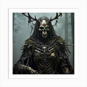 Grim Reaper (wall art) 1 Art Print