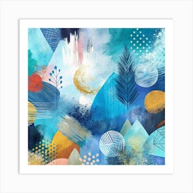 Abstract Painting 28 Art Print