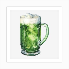 St Patrick'S Day Beer 12 Art Print