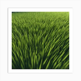 Green Grass 41 Art Print