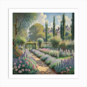 Garden Path Art Print