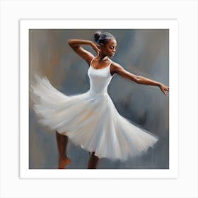 Ballerina Painting Art Print