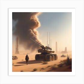 Sandstorm 5 Art Print