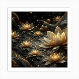 Lotus Flower 144 Art Print