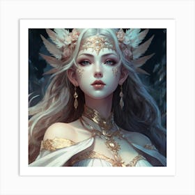 Elven Beauty Art Print