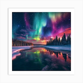 Aurora Borealis 10 Art Print