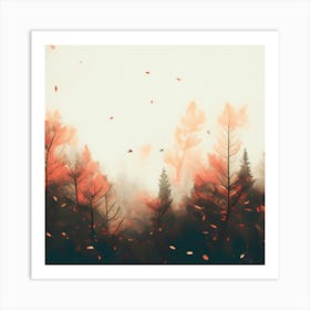 Autumn Forest 3 Art Print