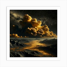 Milky Way 81 Art Print