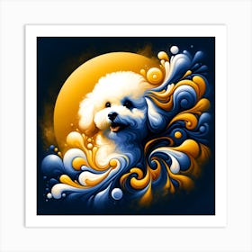 Bichon 01 Art Print