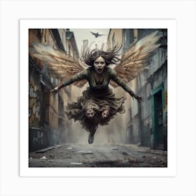 Angel Of Death Art Print