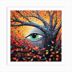 Eye Of The Tree Art Print