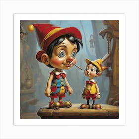 Disney Pinocchio Art Print