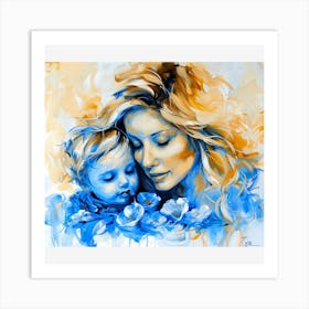 Mother And Child Art Print