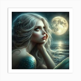 Mermaid 47 Art Print