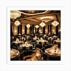 Wedding Reception 4 Art Print