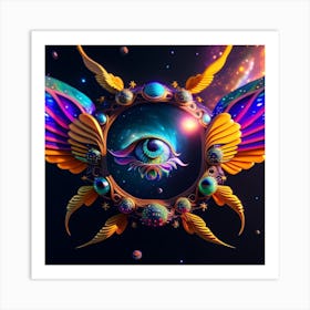 Eye Of The Gods 3 Art Print