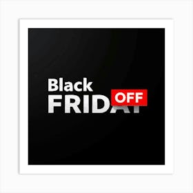 Black Friday Sell Post Templates Design (17) Art Print