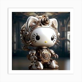 Hello Kitty Steampunk Collection By Csaba Fikker 69 Art Print