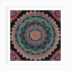 Mandala Art Print 3 Art Print