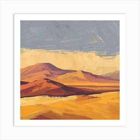 Desert Landscape 16 Art Print