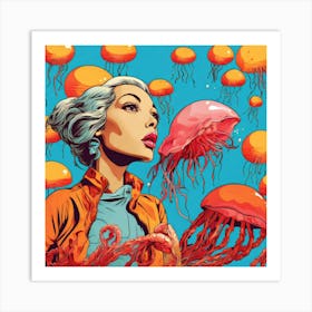 Jellyfish 41 Art Print