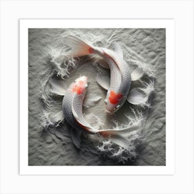 Koi Fish 3 Art Print