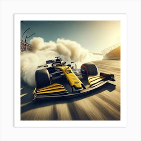 Renault F1 Art Print