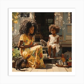 Summer Days in the South Art Print