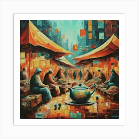 Tea Art 193 Art Print