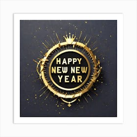 Happy New Year 27 Art Print
