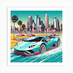 Lamborghini Art Print