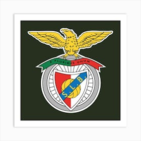 S.L. Benfica Logo Wall Art 9 Art Print