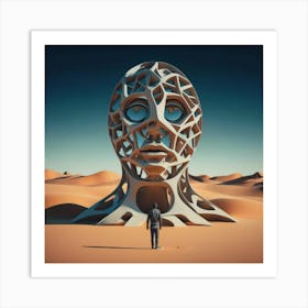 Sand Sculpture 10 Art Print