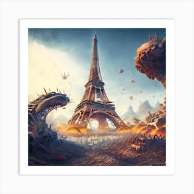 Eiffel Tower Art Print