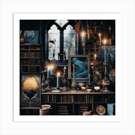 Library 11 Art Print