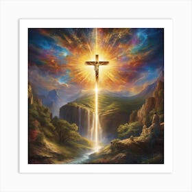 Cross Of Jesus 1 Art Print