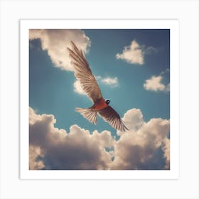 Bird In Flight Art Print