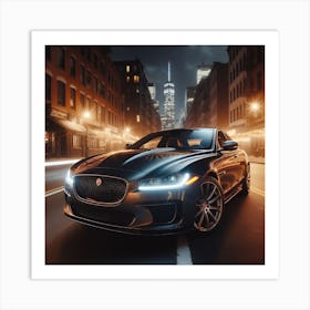 Jaguar Xe Art Print