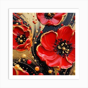 Poppies 6 Art Print