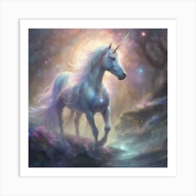 213389 Unicorn Xl 1024 V1 0 Art Print
