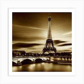 Eiffel Tower 13 Art Print