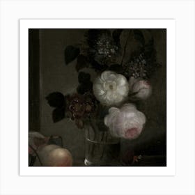 Still Life With Flowers 1 Art Print