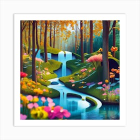 Fairy Forest Art Print