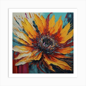 Sunflower 19 Art Print