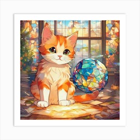 Kitty Cat 8 Art Print